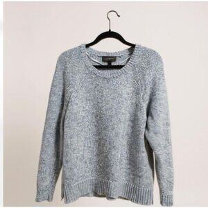 Lane Bryant Light Gray Crew Neck Sweater